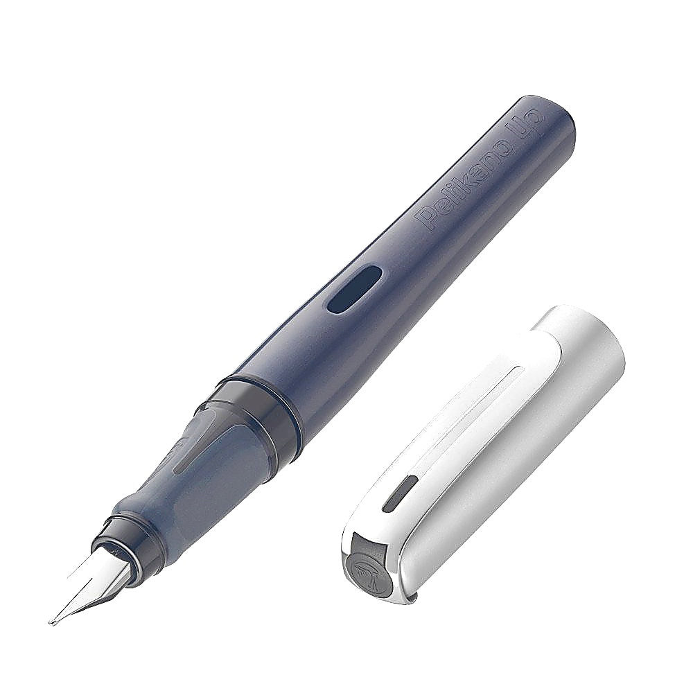 Pelikan Füllhalter Pelikano Feder M Rechtshänder ergonomisch nachfüllbar für Kinder Schule