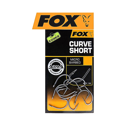 Fox Edges Armapoint Curve Shank Short Hooks Gr.6, 10 Haken Karpfen