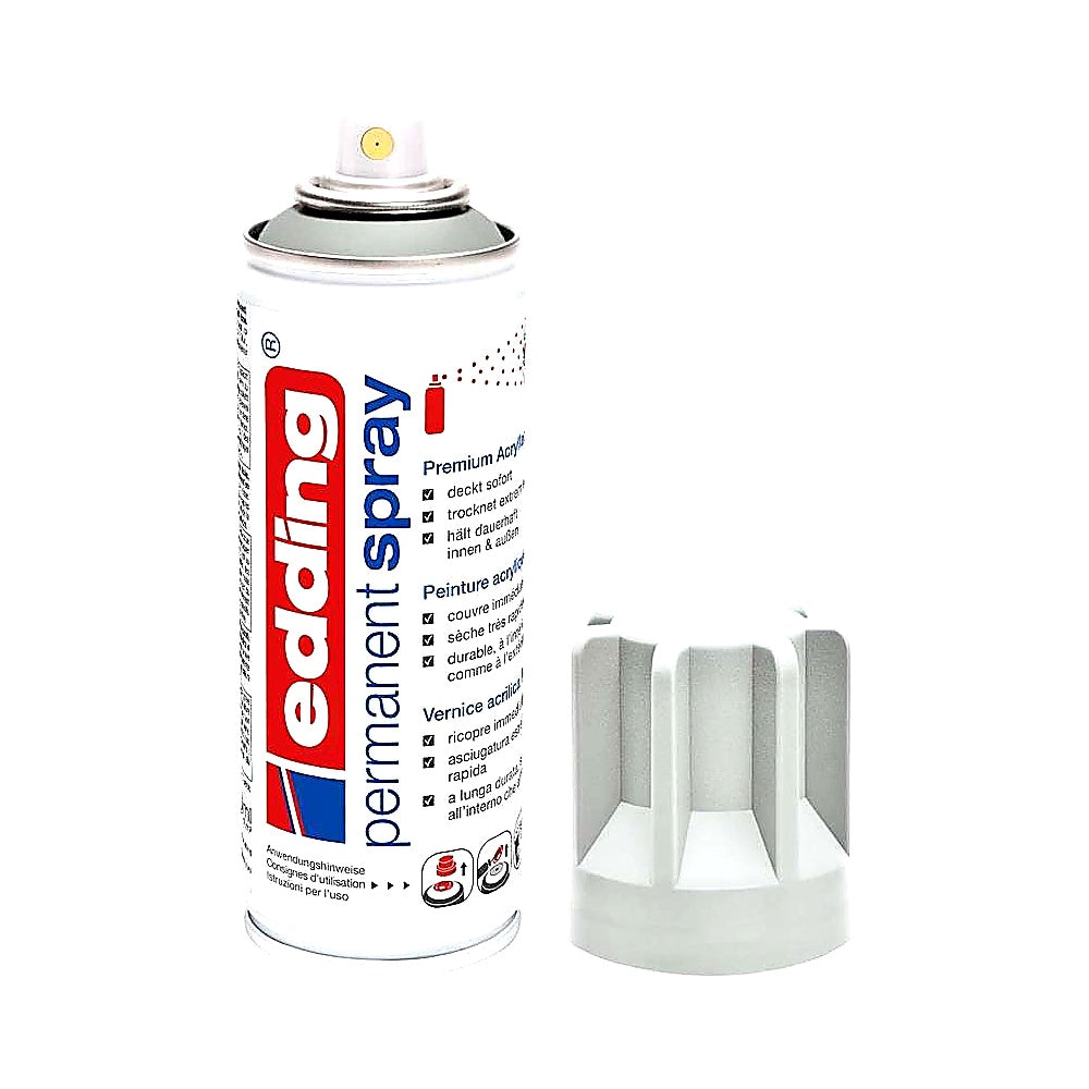 Edding 5200 Permanent Spray 200 ml, viele Oberflächen, langlebig