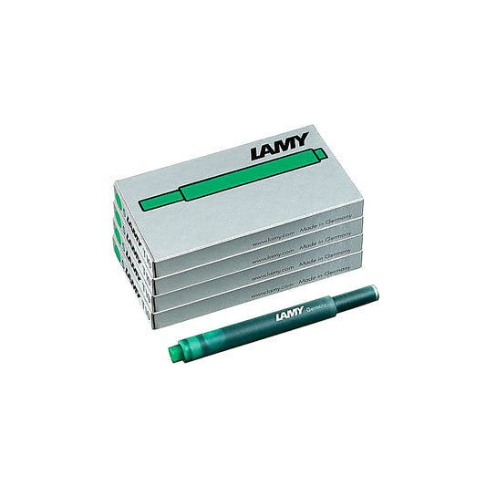 LAMY T10 Tintenpatrone grün 4er Set Nachfüllpatronen für LAMY Füller grün