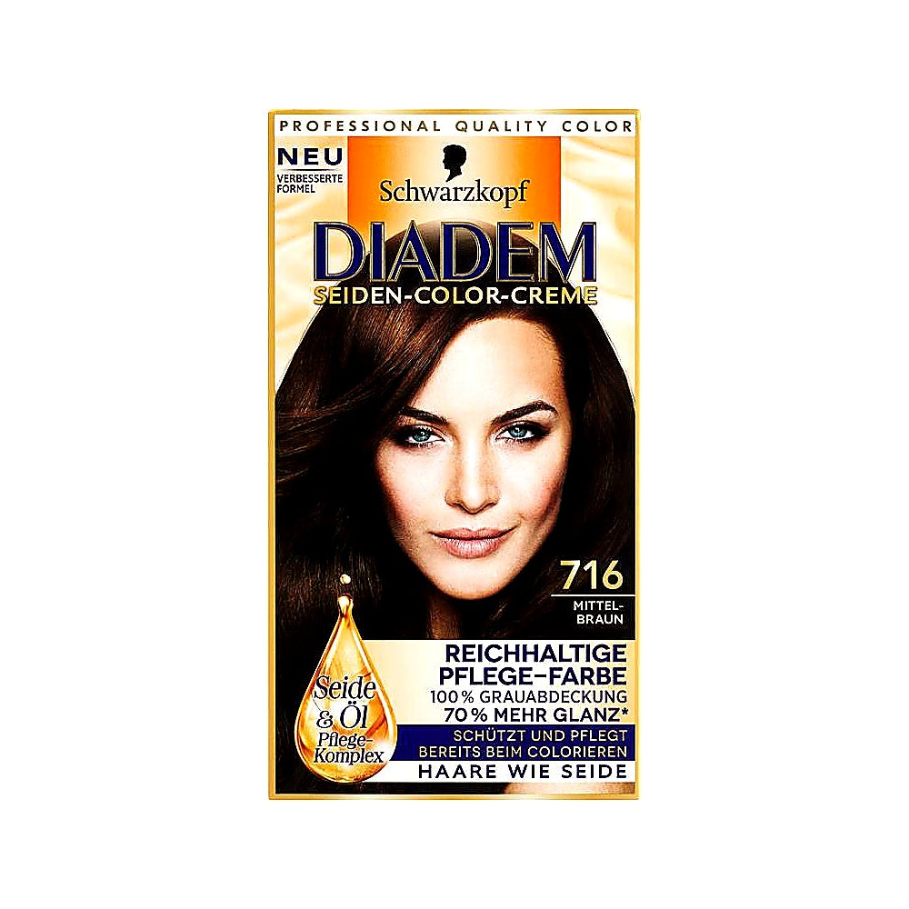 Schwarzkopf Diadem Coloration Stufe 3 142ml dauerhafte Haarfarbe