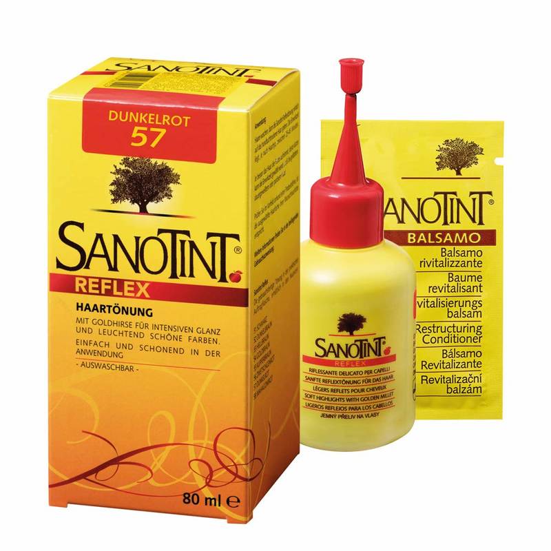 Sanotint Reflex Tönung natürliche Haarfarbe sanfte Pflege