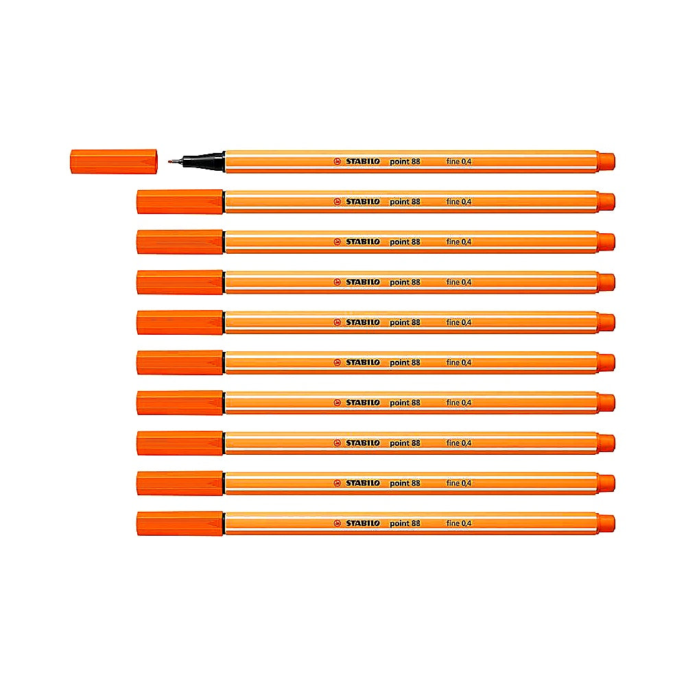 STABILO Fineliner point 88 10er Set verschiedene Farben