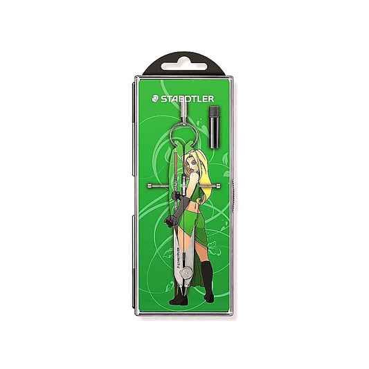 Staedtler Mars Comfort 556 Präzisions Zirkel Manga Edition Klappdeckeletui