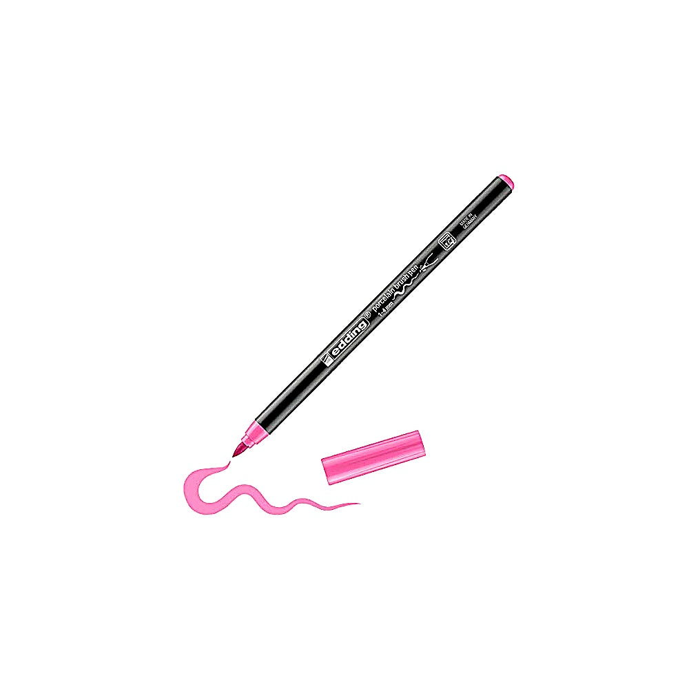 Edding 4200 Porzellan-Brushpen, Stift für Porzellanmalerei & Keramik