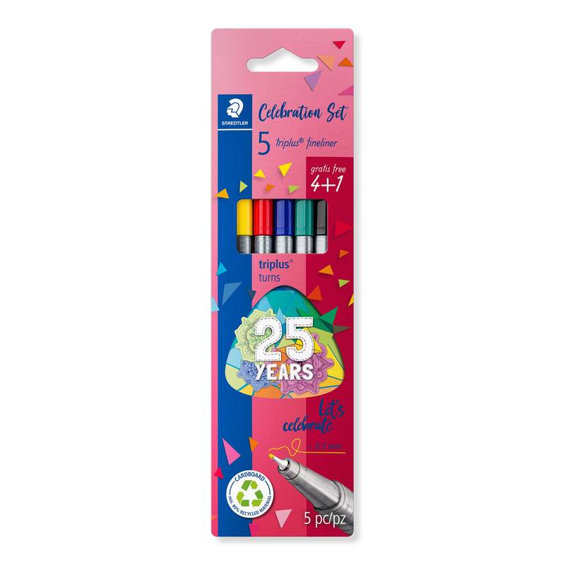 Staedtler Fineliner Triplus Set feine Fasermaler Schreiben Skizzieren