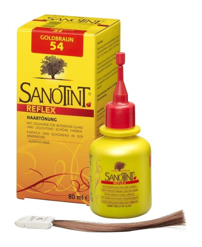 Sanotint Reflex Tönung natürliche Haarfarbe sanfte Pflege