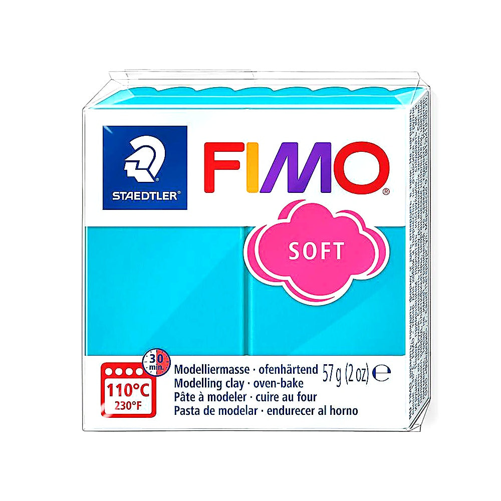 Staedtler Fimo Soft 57g Modelliermasse weich vielseitig Formbar Basteln