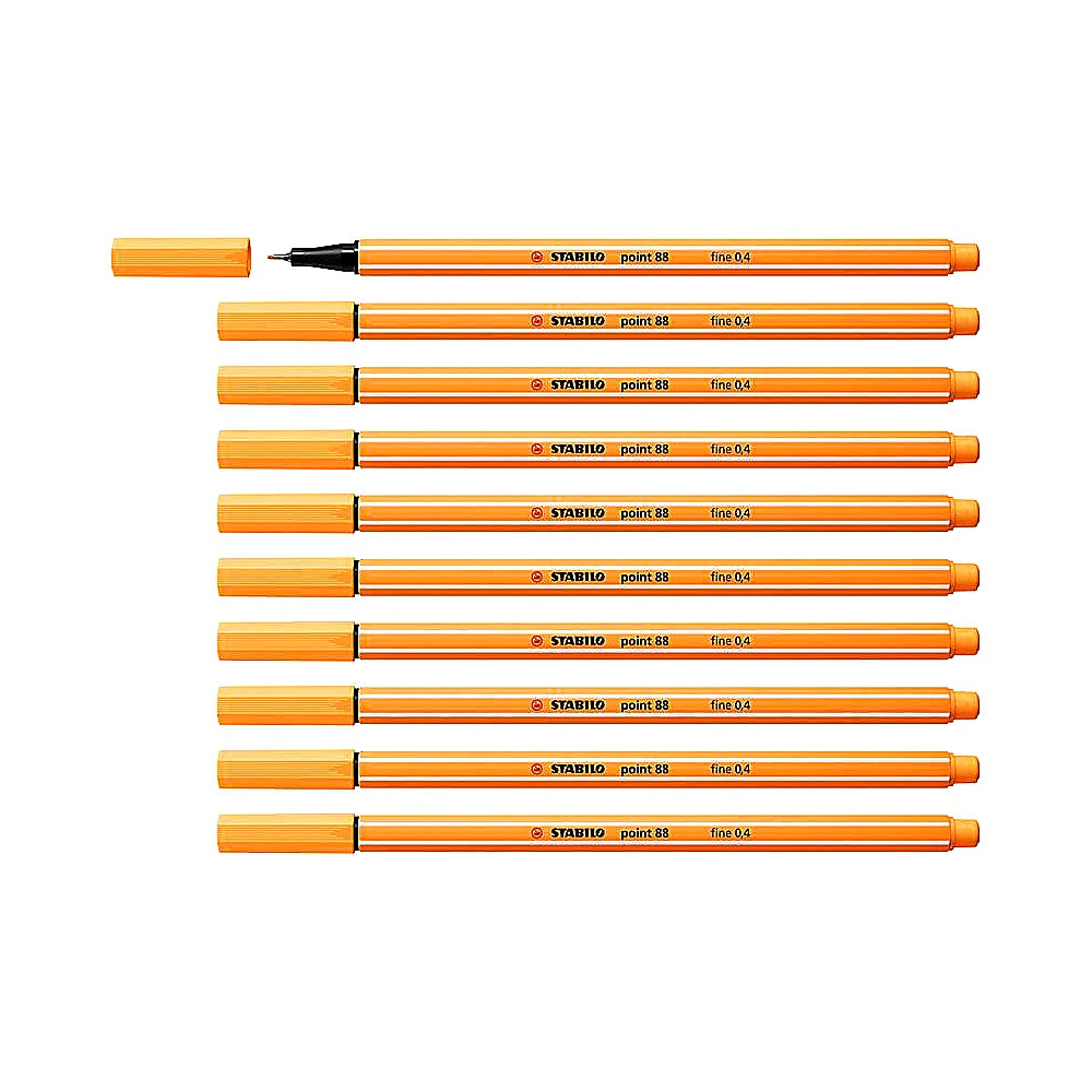 STABILO Fineliner point 88 10er Set verschiedene Farben