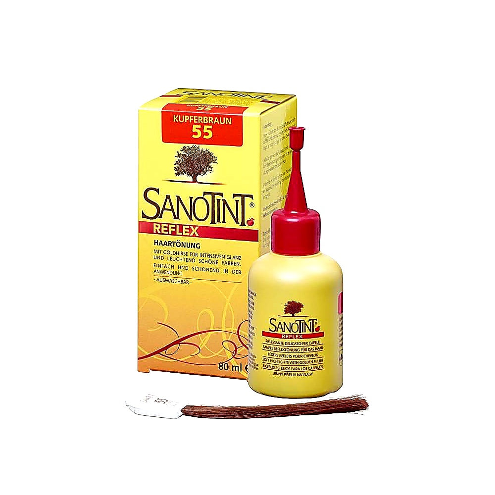 Sanotint Reflex Tönung natürliche Haarfarbe sanfte Pflege