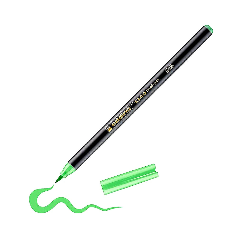 Edding 1340 Pinselstift, flexible Spitze, Filzstift Handlettering & Malen