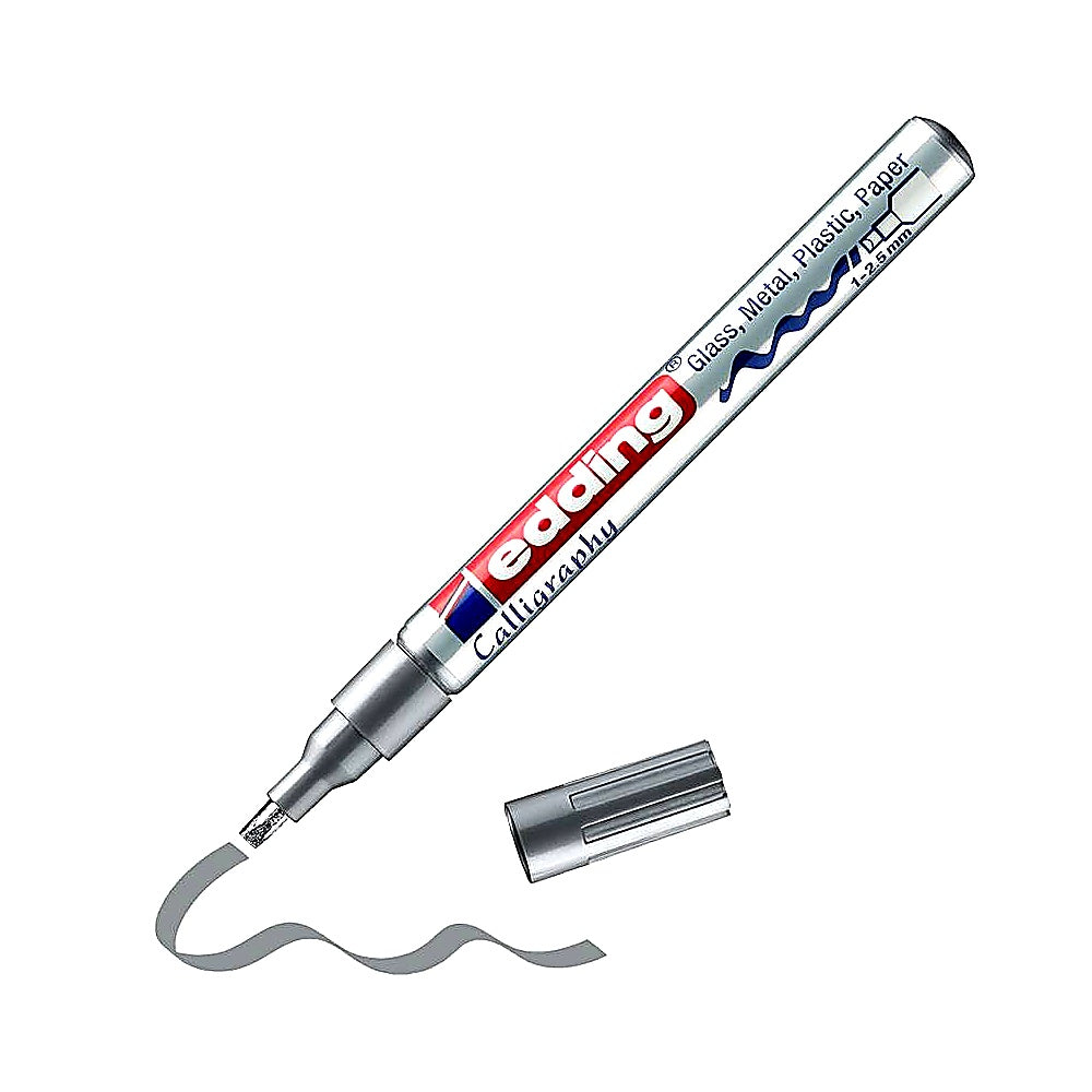 Edding 753 CR Calligraphy Paintmarker Gold, deckend, für Kalligrafie