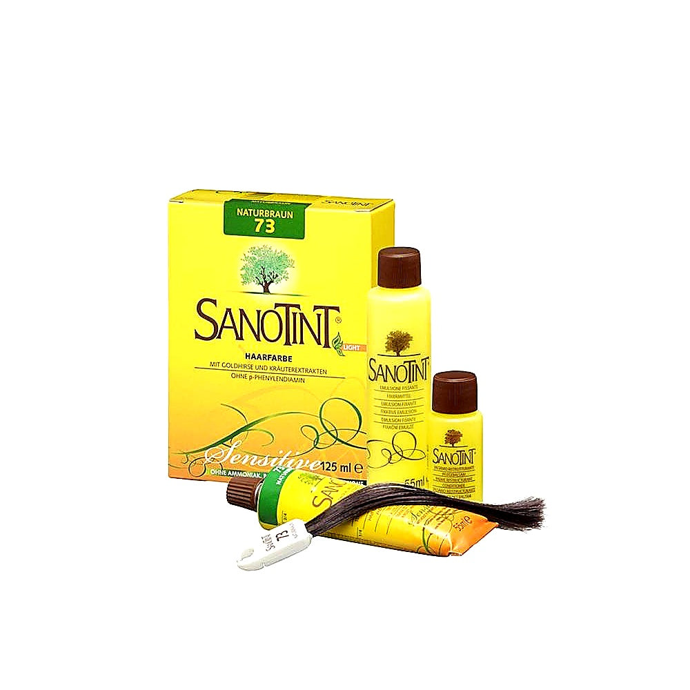 Sanotint Haarfarbe permanente Haarcoloration schonende Formel