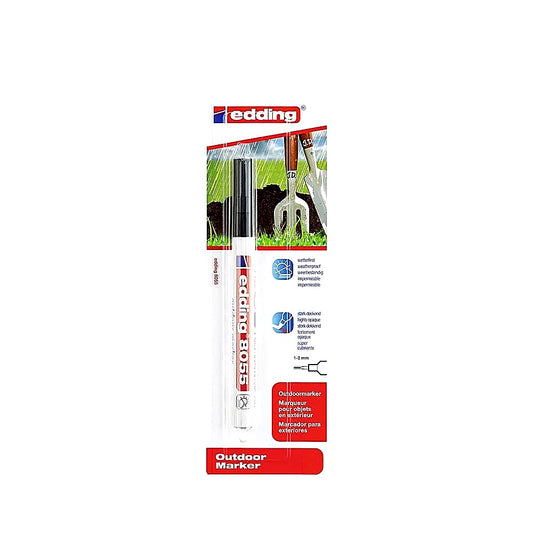 Edding 8055 Outdoormarker, Rundspitze 1–2 mm, stark deckend, wetterfest