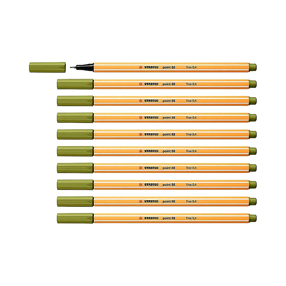 STABILO Fineliner point 88 10er Set verschiedene Farben