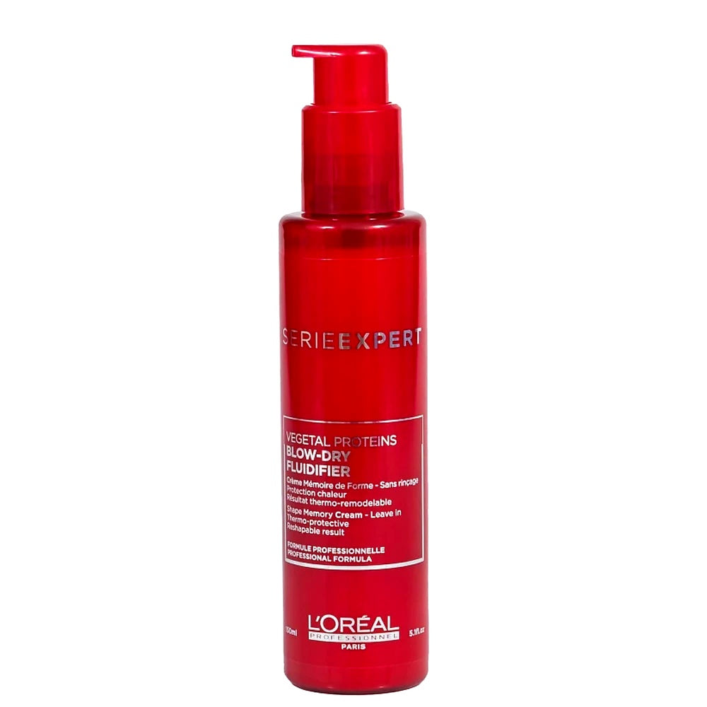 L'Oréal Blow Dry Fluidifier 150ml Hitzeschutz Stylingcreme Leave-In für Haare