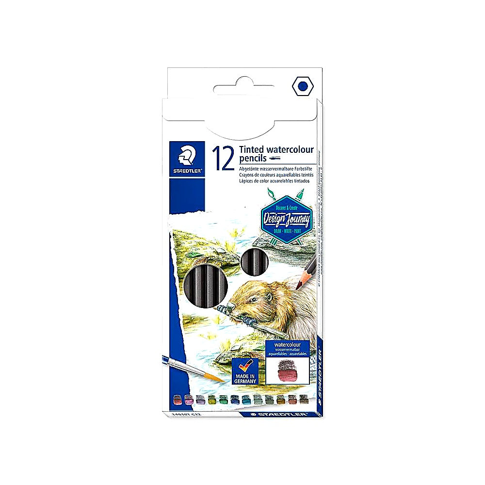 Staedtler Design Journey Aquarellstifte 12er Kartonetui Aquarellfarben