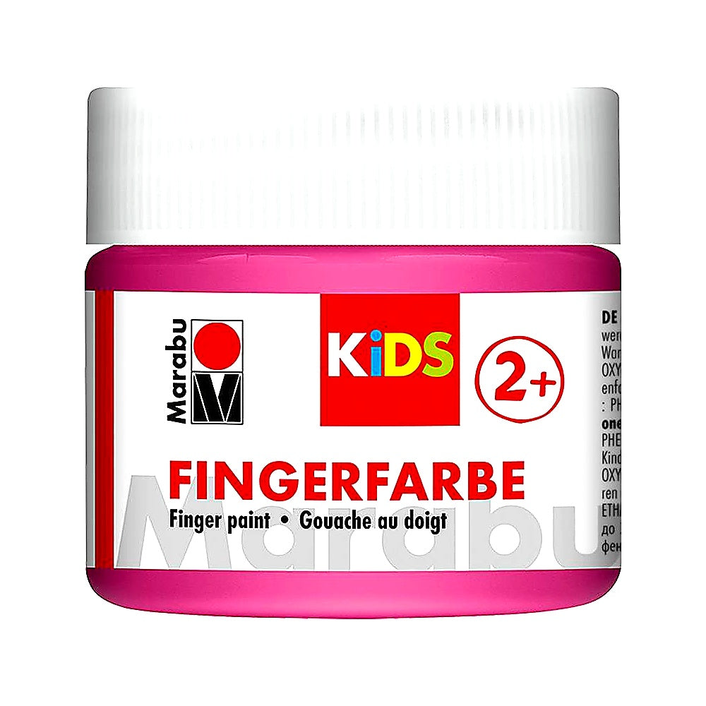 Marabu Kids Fingerfarbe 100ml Fingermalfarbe auf Wasserbasis für Kinder Schule