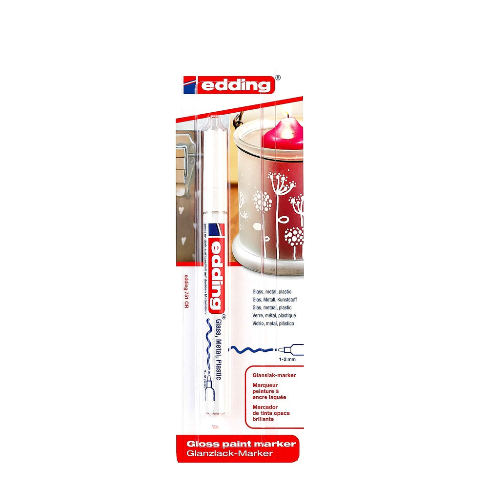 Edding 751 CR Paintmarker deckend, kreative Anwendungen