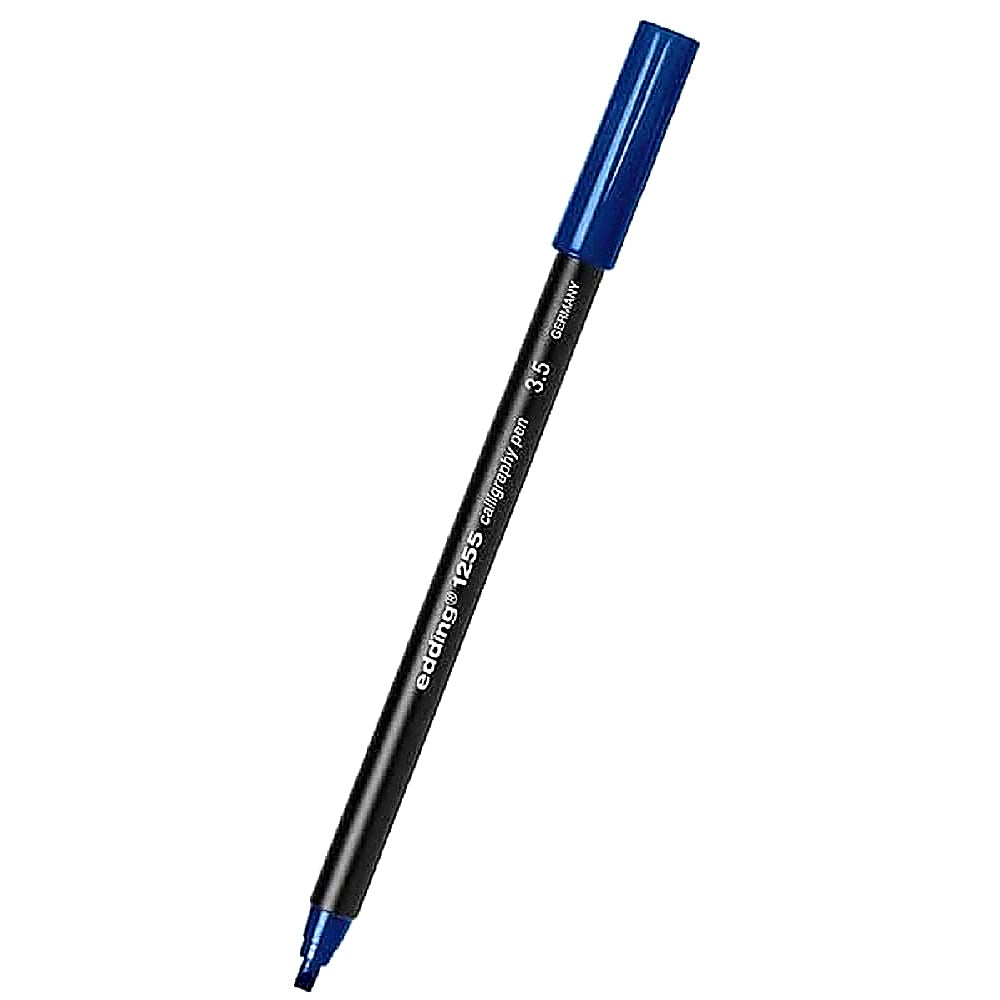 Edding 1255 Kalligrafiestift 3,5mm, Fasermaler Hand-Lettering, Karten, Journals