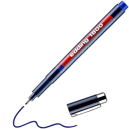 Edding 1800 Präzisionsfeinschreiber 0,7mm, Fineliner Skizzen, Notizen