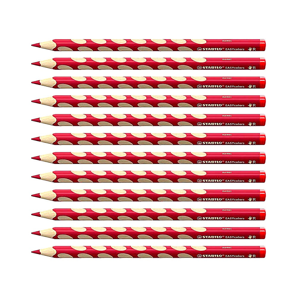 STABILO Buntstift Rechtshänder EASYcolors 12er Set