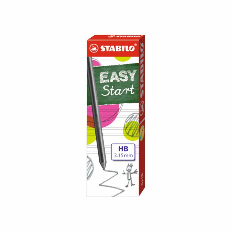 STABILO EASYergo 3.15 HB 15x6er Set Display Nachfüllminen Bleistift