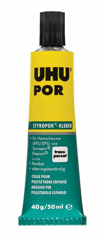 UHU POR Spezialkleber 40g Styroporkleber