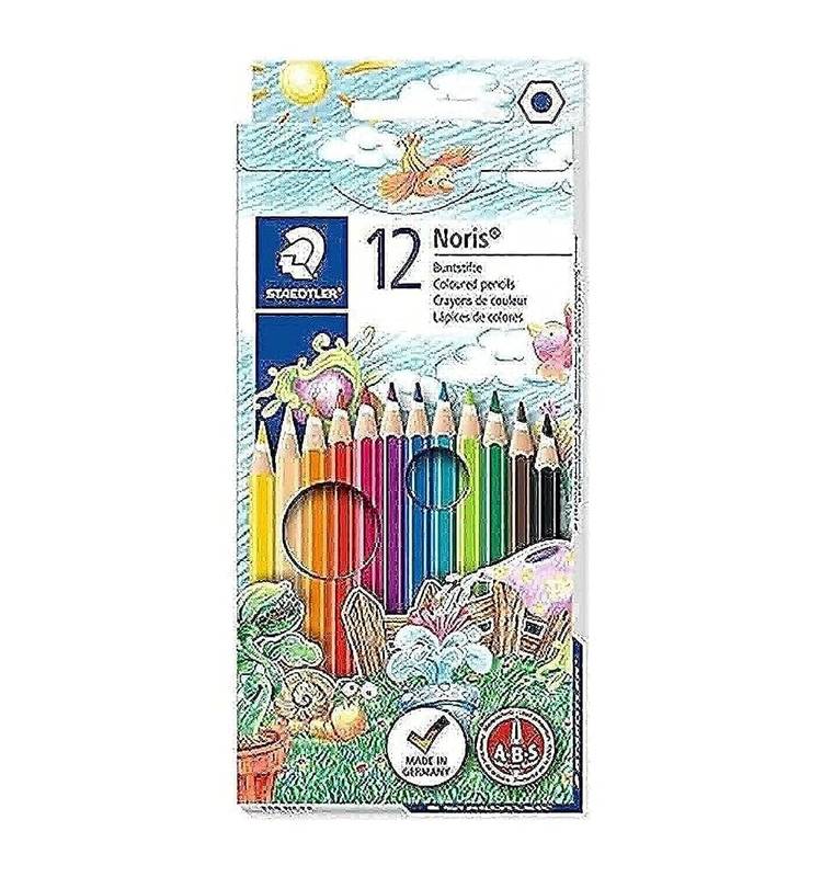 Staedtler Noris Club Buntstifte 12er Set Farbstifte Schule