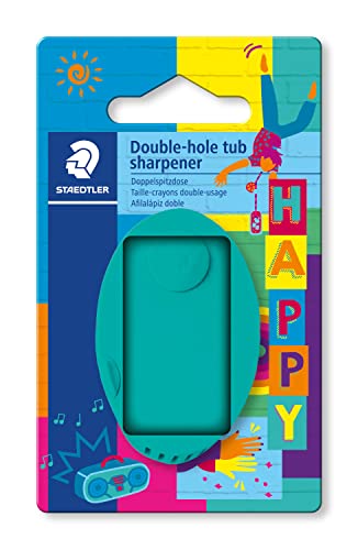 Staedtler Doppelspitzdose mit Abfallcontainer Anspitzer zwei Größen