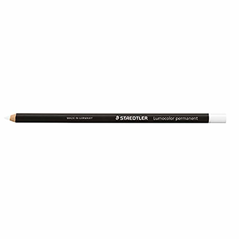 Staedtler Lumocolor Permanent Glasochrom Trockenmarker weiß Glas Porzellan