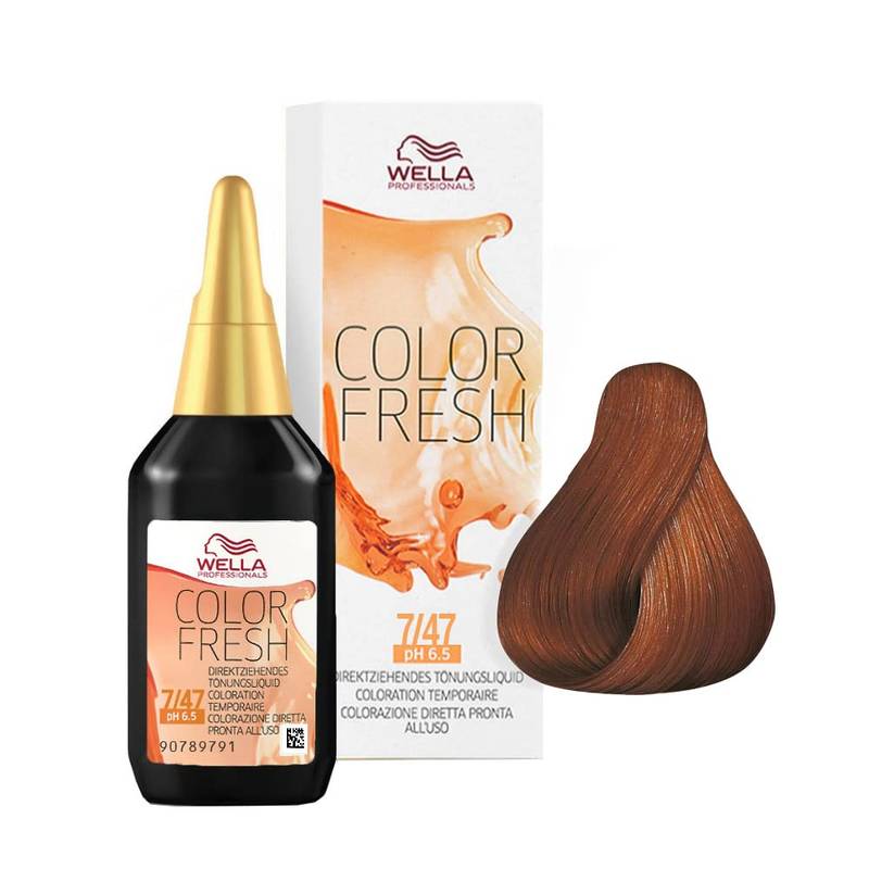 Wella Color Fresh 75ml Farbauffrischung Tönung glänzendes gepflegtes Haar