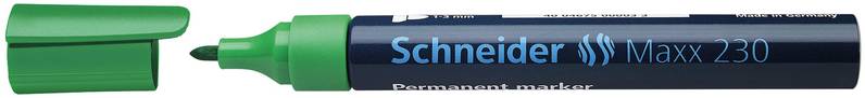Schneider Universalmarker Maxx 230 1-3mm Grün Permanentmarker