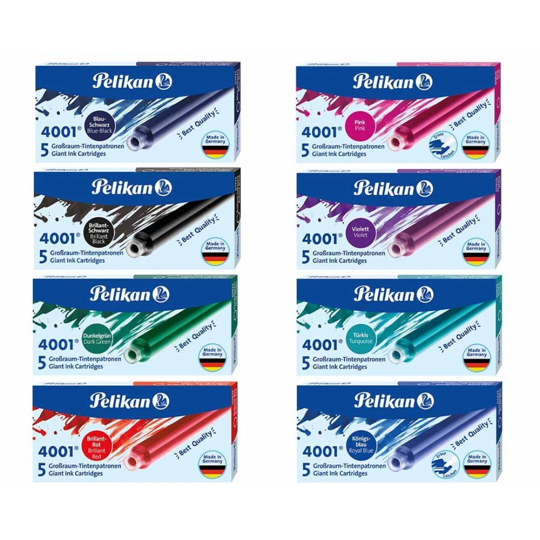 Pelikan Patronen TP/6 4001 Ersatzpatronen für Pelikan Füllhalter