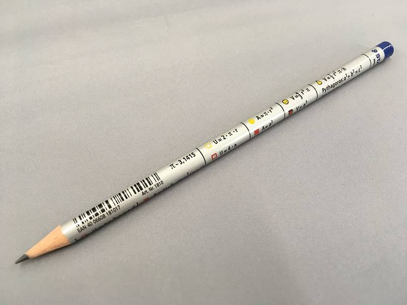 Staedtler Bleistift mit Formeln Lernhilfe Schule Bleistift HB
