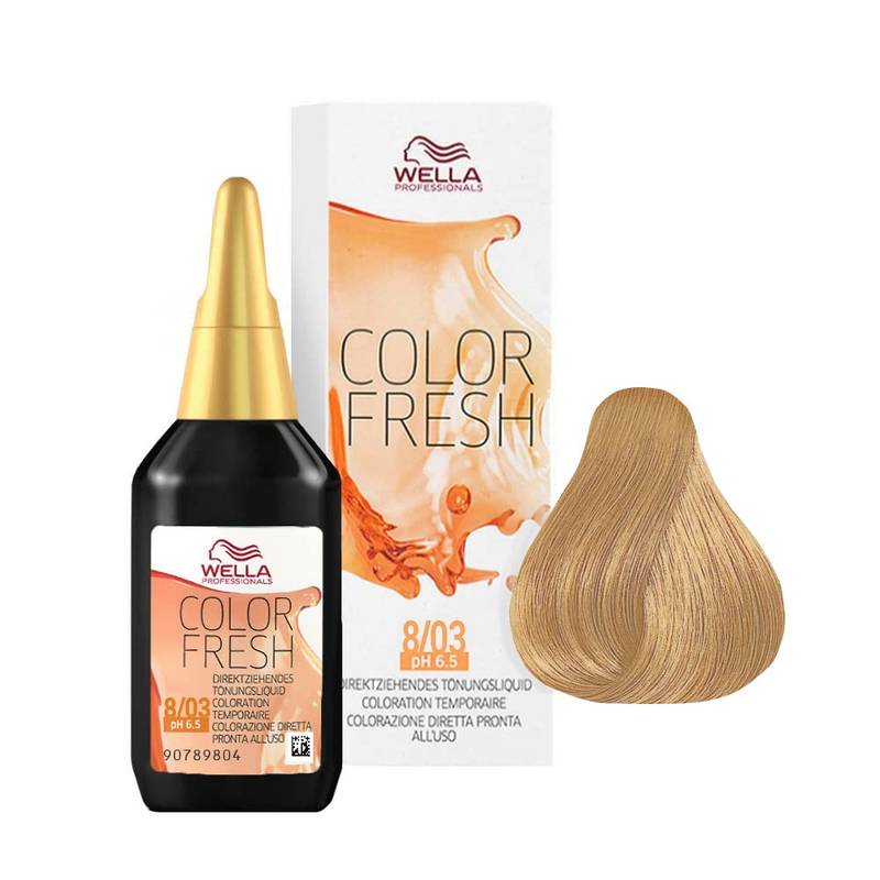 Wella Color Fresh 75ml Farbauffrischung Tönung glänzendes gepflegtes Haar