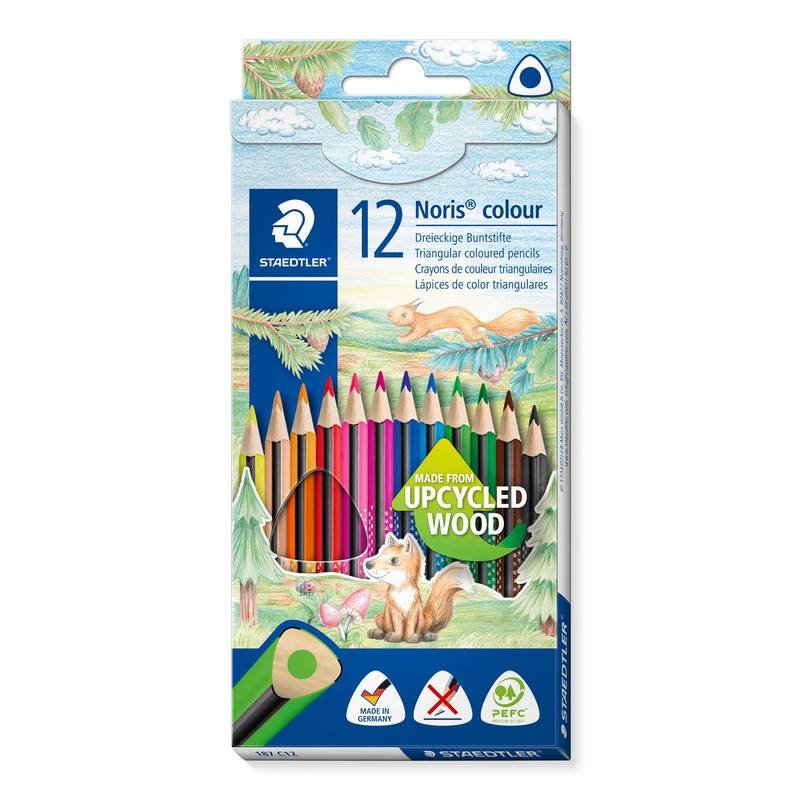 Staedtler Noris Colour Buntstifte 12er Kartonetui Buntstifte Schule