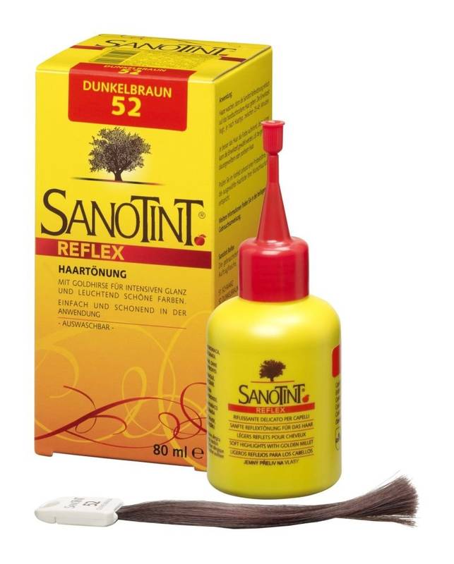 Sanotint Reflex Tönung natürliche Haarfarbe sanfte Pflege