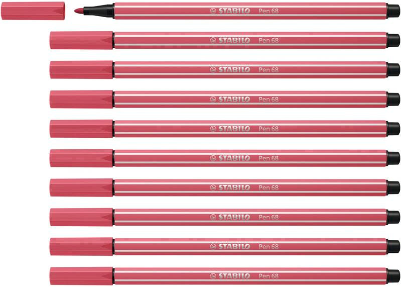 STABILO Filzstift Pen 68 10er Set verschiedene Farben