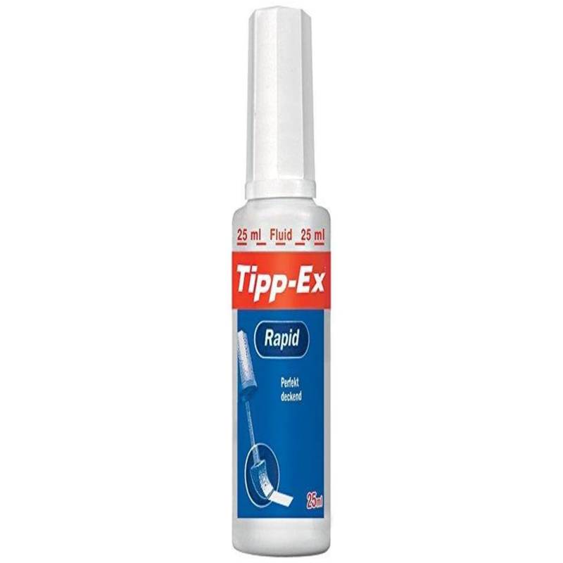Tipp Ex Korrekturfluid Rapid 25ml weiß flüssig schnell trocknend